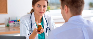 Doctor's prescription of drugs for prostatitis